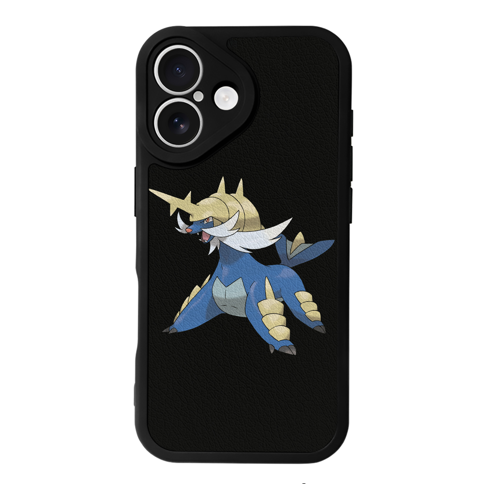 （画像用） ポケットモンスター Pokémon 【iPhone 16シリーズ対応】シリコンスマホケース（レザー調） 材質：シリコン